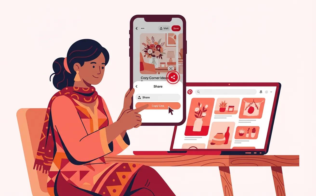 Step 1: Copy the Pinterest Photo Link