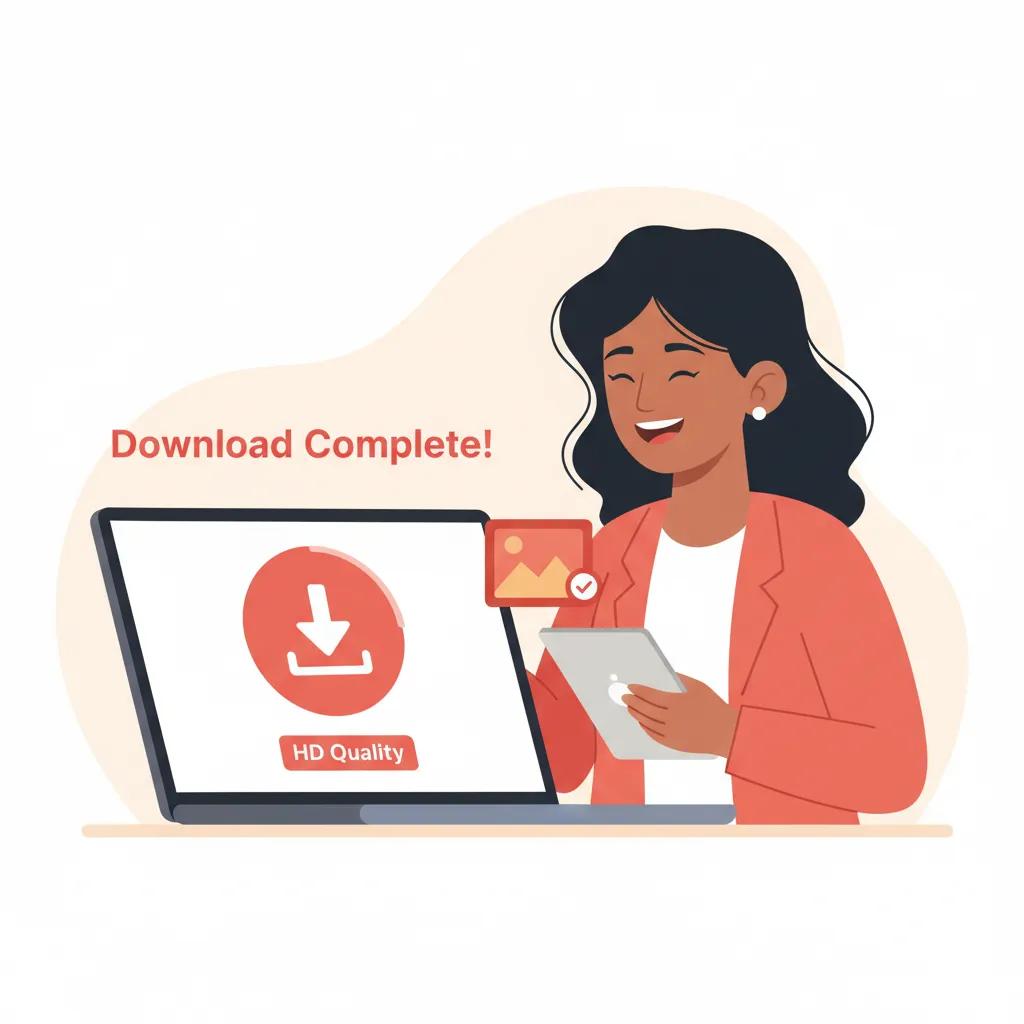 Step 3: Download the Image in HD